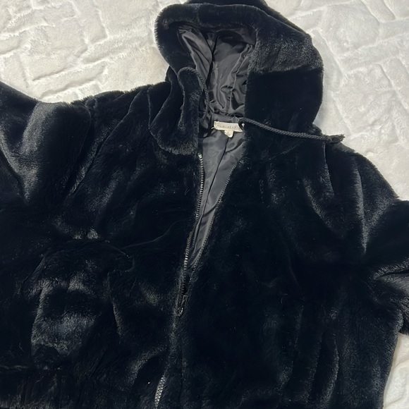 PACSUN LA HEARTS FAUX FUR HOODED JACKET - Picture 5 of 5